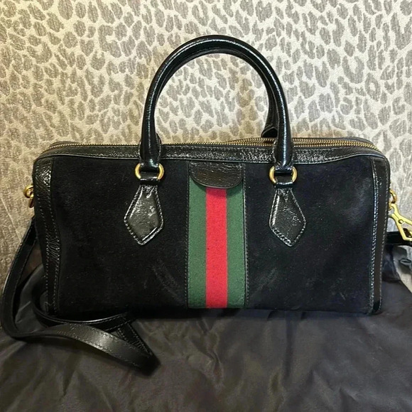 Gucci satchel with crossbody strap - Picture 2 of 12